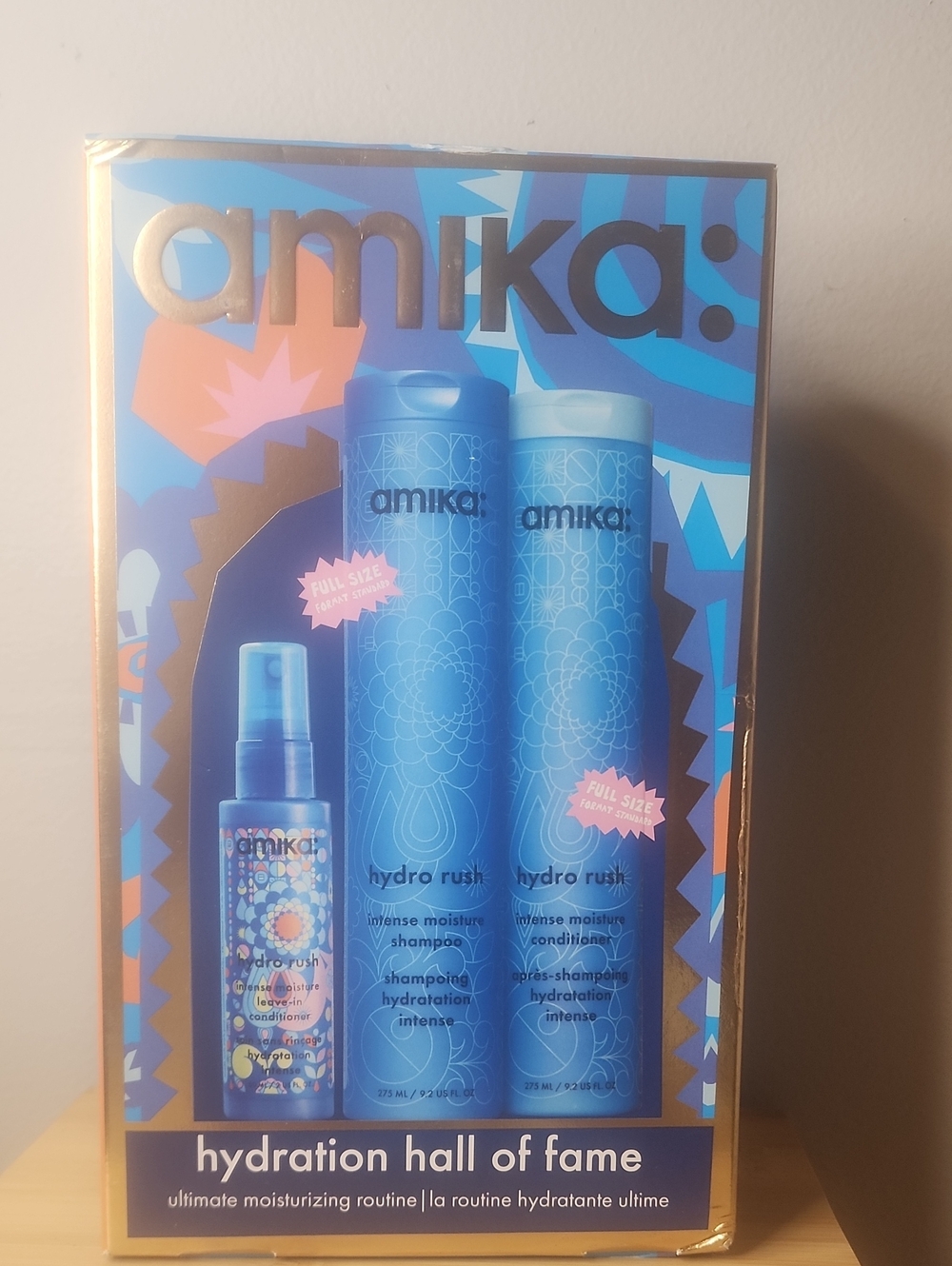 amika Hydro Rush Kids Hair Care Set - Blue